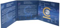 Киргизия 5 сом 2018г. 25 лет национальной валюты. UNC. Буклет