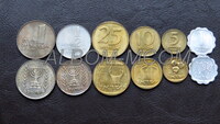 Израиль набор 6 монет 1960-67 год. VF/UNC