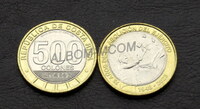 500 колонов 2023(2024) год. Коста-Рика. Расформирование Армии. UNC