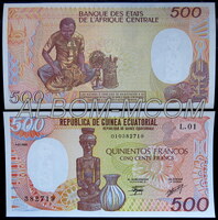 Экваториальная Гвинея 500 франков 1985 год. Пресс. UNC